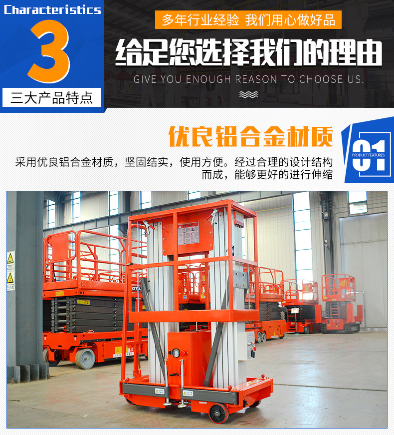 雙柱鋁合金升降機(圖2) 雙柱鋁合金升降機(圖2)